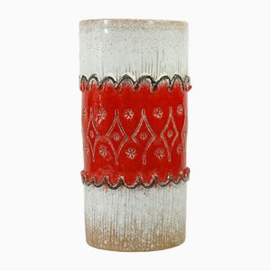 Italian Nuovo Rinascimento Ceramic Vase, 1960s-GIW-2032093