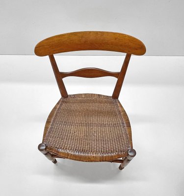 Italian Nutwood Campanino Children's Chair by Levaggi, 1950-JDR-1125582