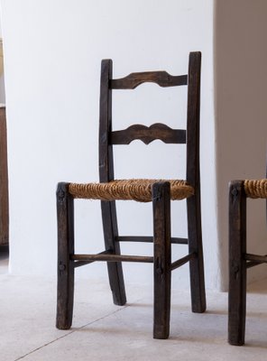 Italian Occasional Stained Chairs, 1800s, Set of 2-PPI-1798275