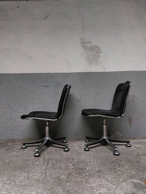 Italian Office Chairs by Gaston Rinaldi, 1970, Set of 2-AIF-1784544