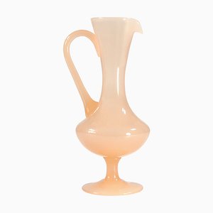 Italian Opaline Fiorentine Glass Vase, 1950s-GIW-1342164