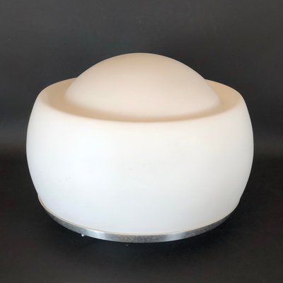 Italian Opaline Glass Table Lamp by Pia Guidetti Crippa for Lumi, 1960s-OT-832818