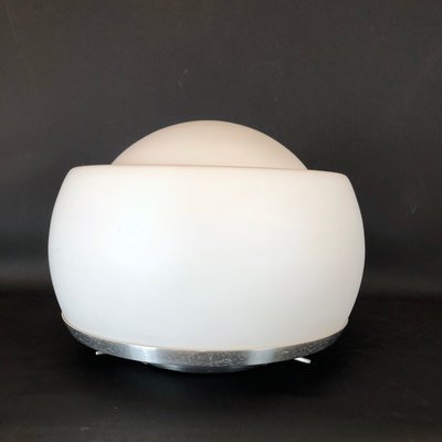 Italian Opaline Glass Table Lamp by Pia Guidetti Crippa for Lumi, 1960s-OT-832818