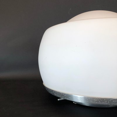 Italian Opaline Glass Table Lamp by Pia Guidetti Crippa for Lumi, 1960s-OT-832818