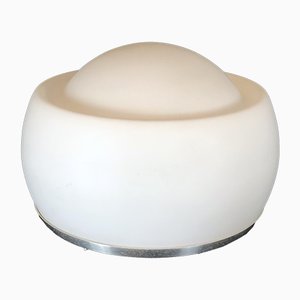 Italian Opaline Glass Table Lamp by Pia Guidetti Crippa for Lumi, 1960s-OT-832818