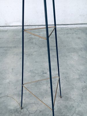 Italian Opaline Tripod Floor Lamp, 1950s-RQV-1709052