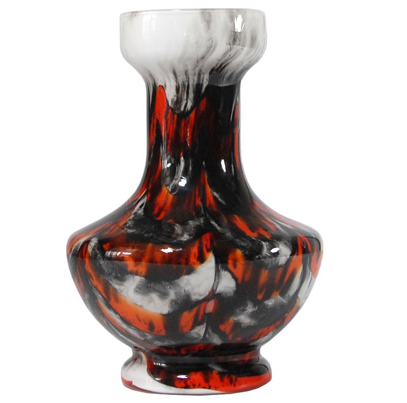 Italian Opaline Vase from Stelvia, 1960s