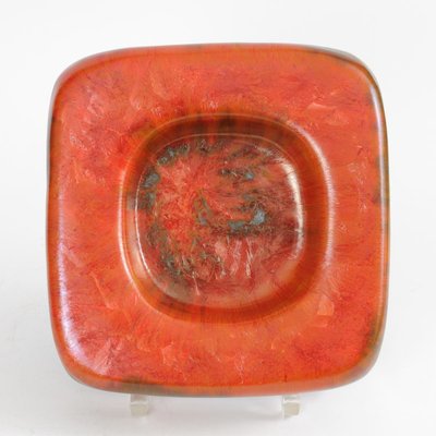 Italian Orange Ceramic Bowl from Centro Ave, 1970s-IXK-541687