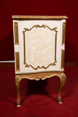 Italian Painted and Gilded Commode, 1950s-WFS-744748