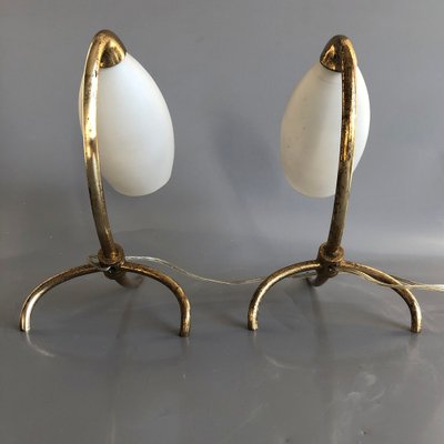 Italian Parrot Table Lights by Oscar Torlasco for Lumi, 1960s, Set of 2-HWV-1123147