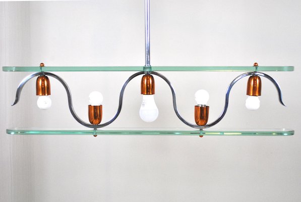 Italian Pendant Lamp, 1950s-JQO-1251434