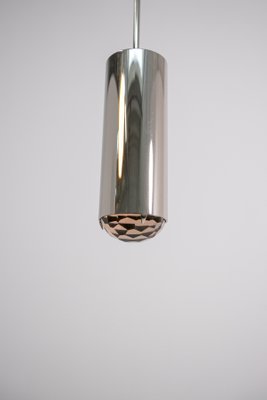 Italian Pendant Lamp in Brass and Pink Art Glass from Ghirò Studio-RCE-1177171