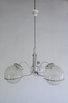 Italian Pendant Lamp in Murano Glass Attributed to Gino Sarfatti, 1970s-MTX-959793