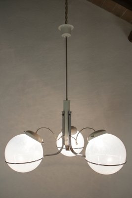 Italian Pendant Lamp in Murano Glass Attributed to Gino Sarfatti, 1970s-MTX-959793