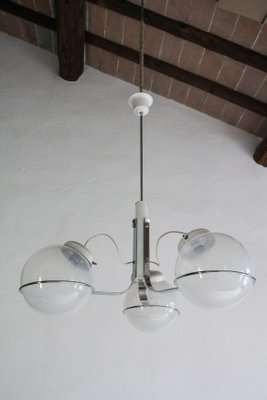 Italian Pendant Lamp in Murano Glass Attributed to Gino Sarfatti, 1970s-MTX-959793