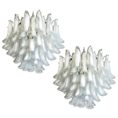 Italian Petal Chandeliers in Murano, Set of 2-OVO-1235340