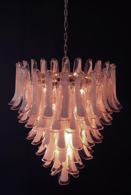 Italian Petal Chandeliers in Murano, Set of 2-OVO-1235269