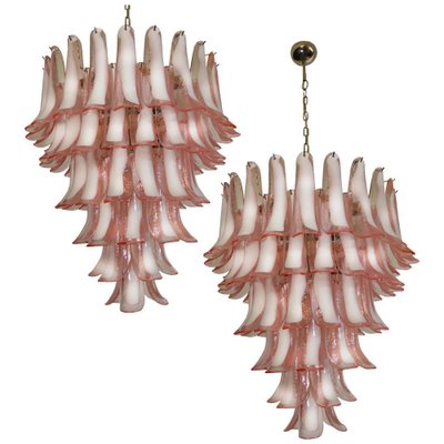 Italian Petal Chandeliers in Murano, Set of 2-OVO-1235269