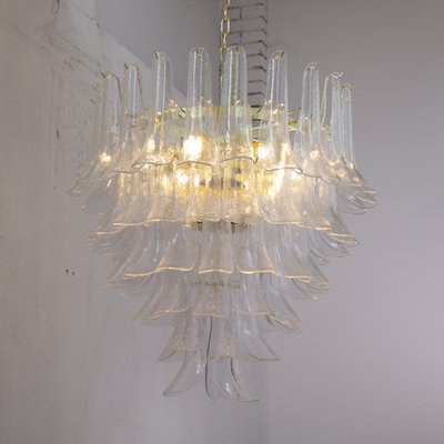 Italian Petal Suspension Lamp in Murano Glass-MPO-1345172