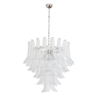 Italian Petal Suspension Lamp in Murano Glass-MPO-1345167