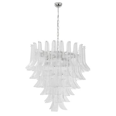 Italian Petal Suspension Lamp in Murano Glass-MPO-1345170