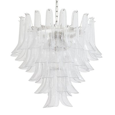 Italian Petal Suspension Lamp in Murano Glass-MPO-1345167