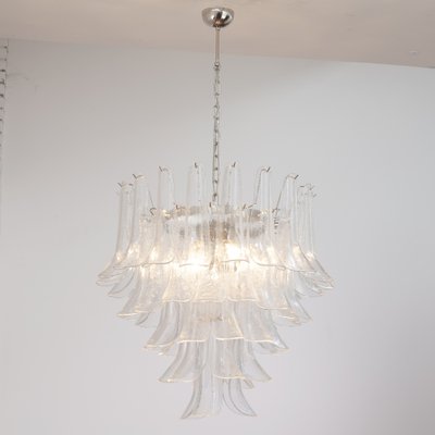 Italian Petal Suspension Lamp in Murano Glass-MPO-1345167