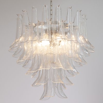 Italian Petal Suspension Lamp in Murano Glass-MPO-1345167