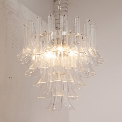 Italian Petal Suspension Lamp in Murano Glass-MPO-1345167