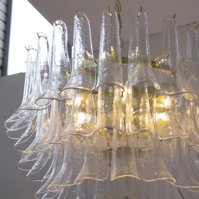 Italian Petal Suspension Lamp in Murano Glass-MPO-1345172