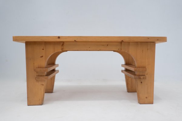 Italian Pine Console, 1960s-FGA-1416609