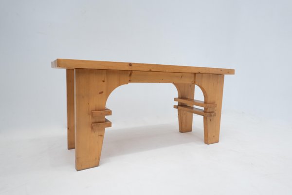 Italian Pine Console, 1960s-FGA-1416609