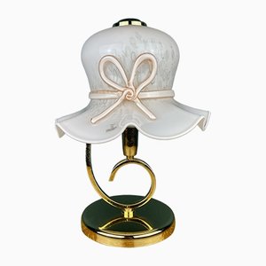 Italian Pink Murano Table Lamp, 1980s-WQC-1286942