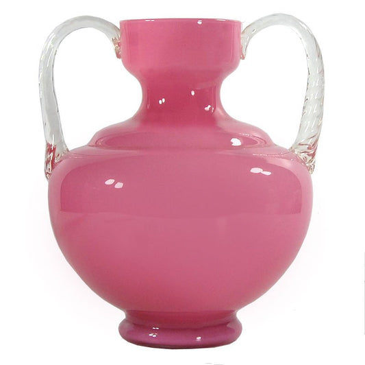 Italian Pink Vase from Empoli, 1960s.