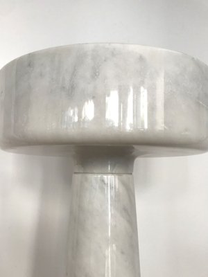 Italian Planter in Carrara Marble by Angelo Mangiarotti for Fratelli Brambilla, 1960s-CC-2027692