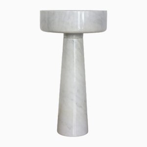 Italian Planter in Carrara Marble by Angelo Mangiarotti for Fratelli Brambilla, 1960s-CC-2027692