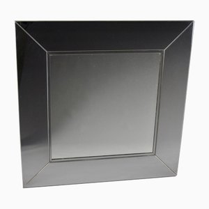 Italian Polished Stainless Steel Wall Mirror, 1970s-IEI-1153868