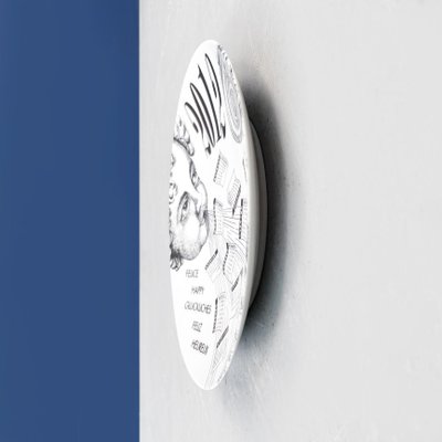 Italian Postmodern Ceramic Wall Calendar Plate by Fornasetti, 2012-GDD-1385088