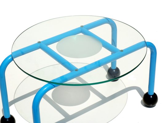 Italian Postmodern Coffee Table by Nanda Vigo, 1980s-KGD-1315367