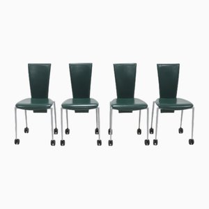 Italian Postmodern Dining Chairs from Arper, 1990s, Set of 4-VV-1823075