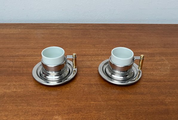 Italian Postmodern Kontessa Series Espresso Cups from Vev Vigano, 1980s, Set of 2-UAH-1776033