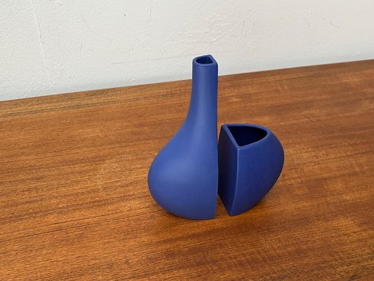 Italian Postmodern Minimalist Vases from Bel Mondo, 1980s, Set of 2-UAH-1720976