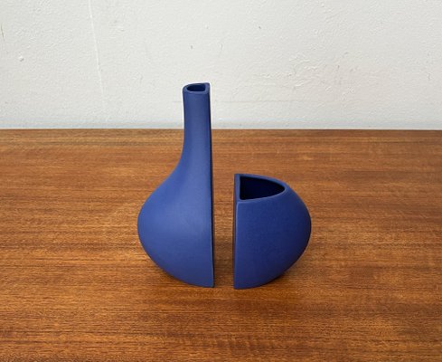 Italian Postmodern Minimalist Vases from Bel Mondo, 1980s, Set of 2-UAH-1720976