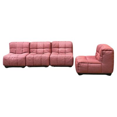 Italian Postmodern Modular Sofa in the Style of Gaetano Pesce, 1980s, Set of 4-GDD-1153814