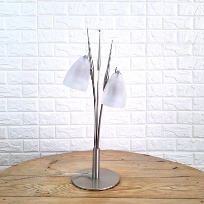 Italian Postmodern Murano Glass Double Table Lamp by Aureliano Toso, 1990s-FRB-1768508