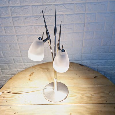 Italian Postmodern Murano Glass Double Table Lamp by Aureliano Toso, 1990s-FRB-1768508