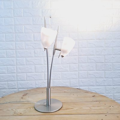 Italian Postmodern Murano Glass Double Table Lamp by Aureliano Toso, 1990s-FRB-1768508