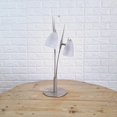 Italian Postmodern Murano Glass Double Table Lamp by Aureliano Toso, 1990s-FRB-1768508