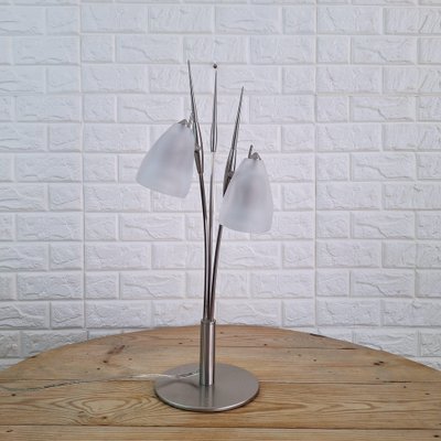 Italian Postmodern Murano Glass Double Table Lamp by Aureliano Toso, 1990s-FRB-1768508