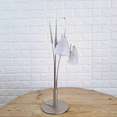 Italian Postmodern Murano Glass Double Table Lamp by Aureliano Toso, 1990s-FRB-1768508